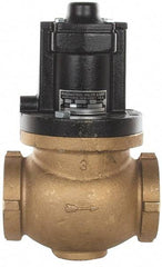Magnatrol Valve - 3" Port, 2 Way, Bronze Solenoid Valve - Normally Closed - Industrial Tool & Supply