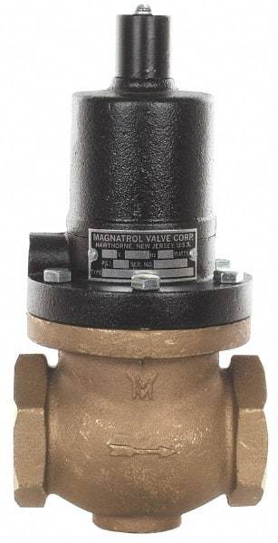 Magnatrol Valve - 2" Port, 2 Way, Solenoid Valve - Normally Open - Industrial Tool & Supply