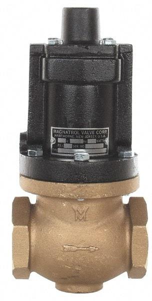 Magnatrol Valve - 2" Port, 2 Way, Solenoid Valve - Normally Open - Industrial Tool & Supply