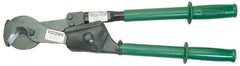 Greenlee - 27-1/2" OAL, 1,500 MCM Capacity, Cable Cutter - Rubber Handle - Industrial Tool & Supply