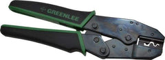 Greenlee - Terminal Crimper - 22 - 8 AWG Capacity - Industrial Tool & Supply