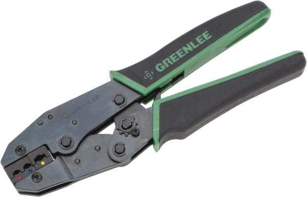 Greenlee - Terminal Crimper - For Insulated Terminals Style - Industrial Tool & Supply