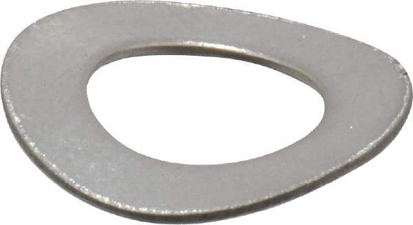 Value Collection - M6 Screw, 6.4mm ID x 12mm OD, Grade 18-8 Stainless Steel Wave Disc Spring - 0.5mm Thick, 2.6mm Overall Height - Industrial Tool & Supply