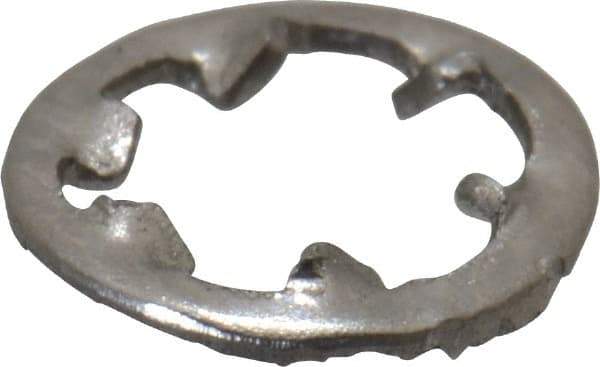 Value Collection - M3 Screw, 3.2mm ID, Stainless Steel Internal Tooth Lock Washer - 6mm OD, Uncoated, Grade 18-8 & Austenitic A2 - Industrial Tool & Supply