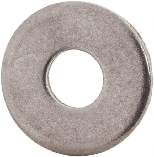 Value Collection - M4 Screw, Grade 316 Stainless Steel Fender Flat Washer - 4.3mm ID x 12mm OD, Plain Finish - Industrial Tool & Supply