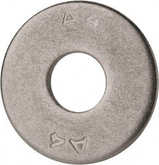 Value Collection - M12 Screw, Grade 316 Stainless Steel Fender Flat Washer - 13mm ID x 37mm OD, Plain Finish - Industrial Tool & Supply