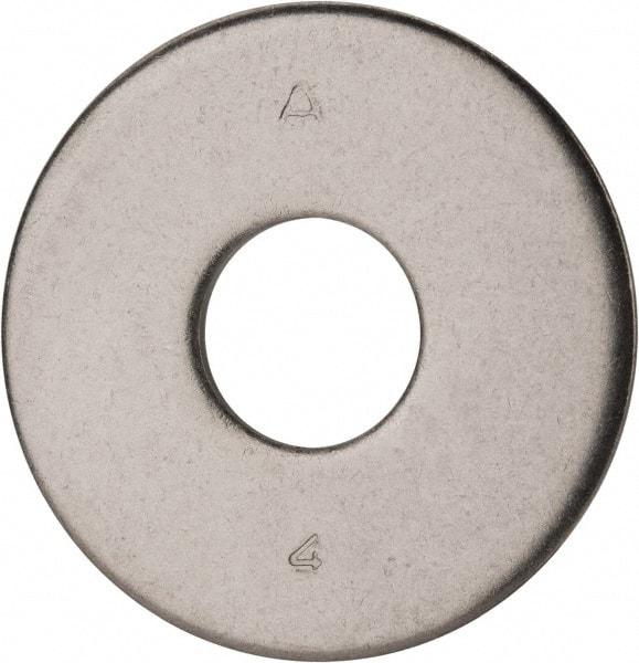 Value Collection - M16 Screw, Grade 316 Stainless Steel Fender Flat Washer - 17mm ID x 50mm OD, Plain Finish - Industrial Tool & Supply