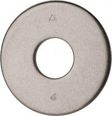 Value Collection - M16 Screw, Grade 316 Stainless Steel Fender Flat Washer - 17mm ID x 50mm OD, Plain Finish - Industrial Tool & Supply