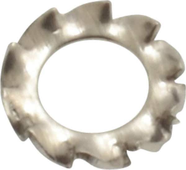 Value Collection - M3 Screw, 3.2mm ID, Stainless Steel External Tooth Lock Washer - 6mm OD, Uncoated, Grade 316 & Austenitic A4 - Industrial Tool & Supply