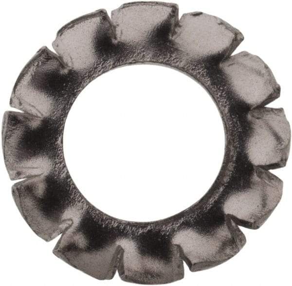 Value Collection - M5 Screw, 5.3mm ID, Stainless Steel External Tooth Lock Washer - 10mm OD, Uncoated, Grade 316 & Austenitic A4 - Industrial Tool & Supply