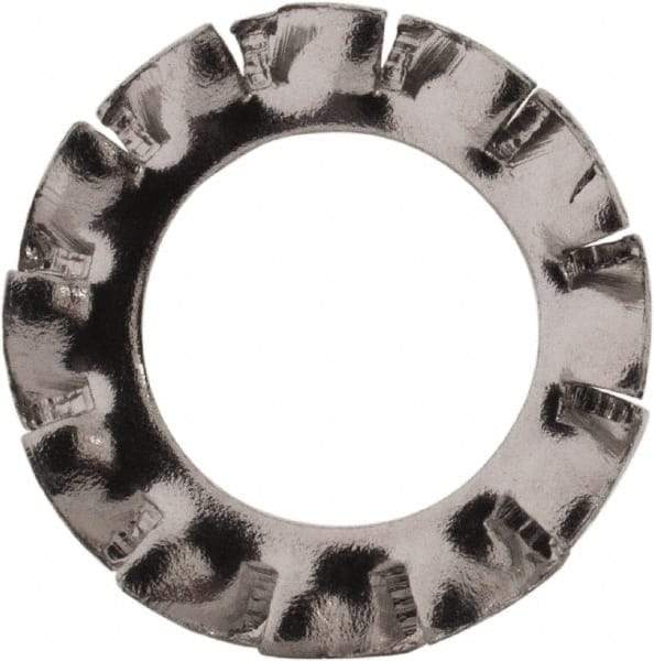 Value Collection - M6 Screw, 6.4mm ID, Stainless Steel External Tooth Lock Washer - 11mm OD, Uncoated, Grade 316 & Austenitic A4 - Industrial Tool & Supply