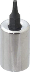 Proto - 3/8" Drive, T10 Torx Bit Socket - 1-23/32" OAL, 5/8" Bit Length - Industrial Tool & Supply