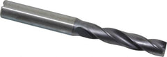 Kennametal - 8.5mm 180° Spiral Flute Solid Carbide Screw Machine Drill Bit - Industrial Tool & Supply