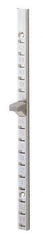 Sugatsune - Satin Stainless Steel Coated, Shelf Standard Bracket - 71-5/8" Long, 15mm Wide - Industrial Tool & Supply