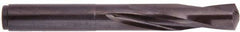 National Twist Drill - 3/8" 140° Cobalt Jobber Drill - Gold Finish Finish, Right Hand Cut, Spiral Flute, Straight Shank, 3" OAL, Notched Point - Industrial Tool & Supply