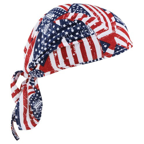 6615 High Performance Dew Rag Stars And Stripes - Industrial Tool & Supply
