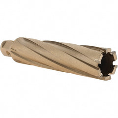 Hougen - 1-1/8" Diam x 4" Deep Carbide-Tipped Annular Cutter - Industrial Tool & Supply