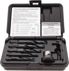 Hougen - Power Drill Twist Drill Bit - For 3/4" Two Flat Shank Drills - Industrial Tool & Supply