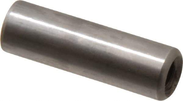 Gibraltar - 5/16" Diam x 1" Pin Length C-1215 Case Hardened Steel Pull Out Dowel Pin - 1 Beveled & 1 Threaded End - Industrial Tool & Supply