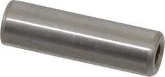Gibraltar - 3/8" Diam x 1-1/4" Pin Length C-1215 Case Hardened Steel Pull Out Dowel Pin - 1 Beveled & 1 Threaded End - Industrial Tool & Supply