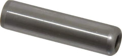 Gibraltar - 3/8" Diam x 1-1/2" Pin Length C-1215 Case Hardened Steel Pull Out Dowel Pin - 1 Beveled & 1 Threaded End - Industrial Tool & Supply
