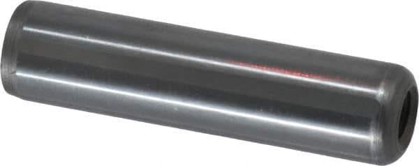 Gibraltar - 1/2" Diam x 2" Pin Length C-1215 Case Hardened Steel Pull Out Dowel Pin - 1 Beveled & 1 Threaded End - Industrial Tool & Supply