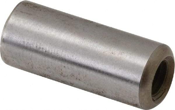 Gibraltar - 5/16" Diam x 3/4" Pin Length C-1215 Case Hardened Steel Pull Out Dowel Pin - 1 Beveled & 1 Threaded End - Industrial Tool & Supply