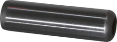 Gibraltar - 1/2" Diam x 1-3/4" Pin Length C-1215 Case Hardened Steel Pull Out Dowel Pin - 1 Beveled & 1 Threaded End - Industrial Tool & Supply