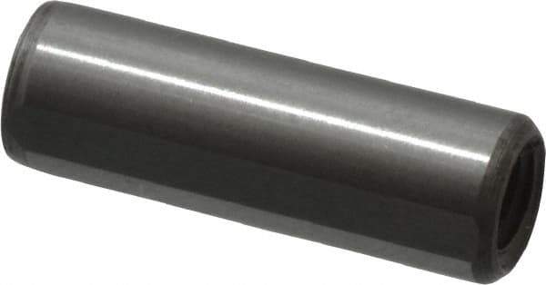 Gibraltar - 1/4" Diam x 3/4" Pin Length C-1215 Case Hardened Steel Pull Out Dowel Pin - 1 Beveled & 1 Threaded End - Industrial Tool & Supply