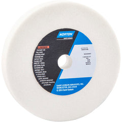 4″ × 1/2″ × 1/2″ 38A Toolroom Wheel Type 01 Straight 60 Grit Aluminum Oxide - Industrial Tool & Supply