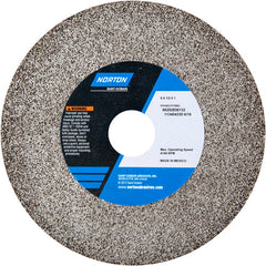 6 × 1/2 × 1″ Gemini Bench and Pedestal Wheel 57A 36 P VBE Type 01 - Industrial Tool & Supply