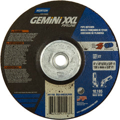 6″ × 5/32″ × 5/8″ Gemini Non-Woven Depressed Center Wheel Type 27 - Industrial Tool & Supply