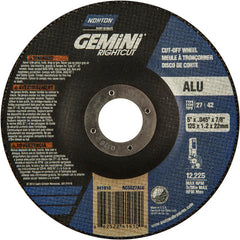 5″ × 0.045″ × 7/8″ Gemini Non-Woven Depressed Center Wheel Type 27 24 Grit - Industrial Tool & Supply