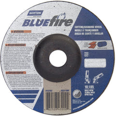 6 × 1/8 × 7/8″ BlueFire Grinding Wheel ZA 30 U Type 27 - Industrial Tool & Supply