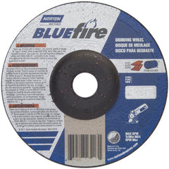 6 × 1/4 × 7/8″ BlueFire Grinding Wheel ZA 24 S Type 27 - Industrial Tool & Supply
