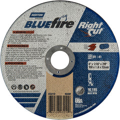 6 × 1/16 × 7/8″ BlueFire RightCut Right Angle Cut-Off Wheel ZA 36 Q Type 01/41 - Industrial Tool & Supply