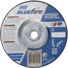 ‎5 × 1/8 × 5/8 - 11″ BlueFire Grinding Wheel ZA 30 U Type 27 - Industrial Tool & Supply