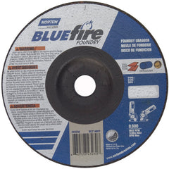 7″ × 1/4″ × 7/8″ BlueFire Non-Woven Depressed Center Wheel Type 27 Zirconia Alumina / Aluminum Oxide - Industrial Tool & Supply