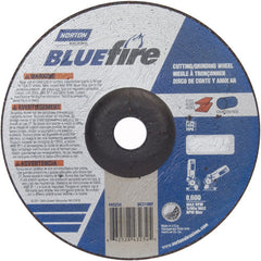 7 × 1/8 × 7/8″ BlueFire Grinding Wheel ZA 30 U Type 27 - Industrial Tool & Supply