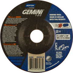 5″ × 20.0″ × 22.23 ″ Gemini Non-Woven Depressed Center Wheel Type 27 46 Grit - Industrial Tool & Supply