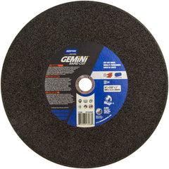 14 × 3/32 × 1″ Gemini Rapid Cut Chop Saw Cut-Off Wheel A 36 P Type 01/41 - Industrial Tool & Supply