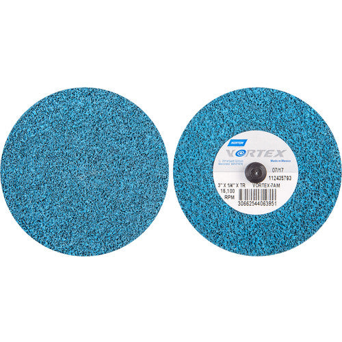 3″ × 1/4″ Vortex Unified Wheel 7AM Type TR/lll Aluminum Oxide - Industrial Tool & Supply