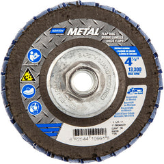 ‎4-1/2 × 5/8 - 11″ Metal Fiberglass Conical Flap Disc Type 29 P36 Grit R828 Zirconia Alumina - Industrial Tool & Supply