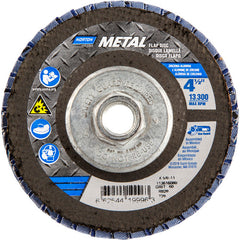 ‎4-1/2 × 5/8 - 11″ Metal Fiberglass Conical Flap Disc Type 29 P60 Grit R828 Zirconia Alumina - Industrial Tool & Supply