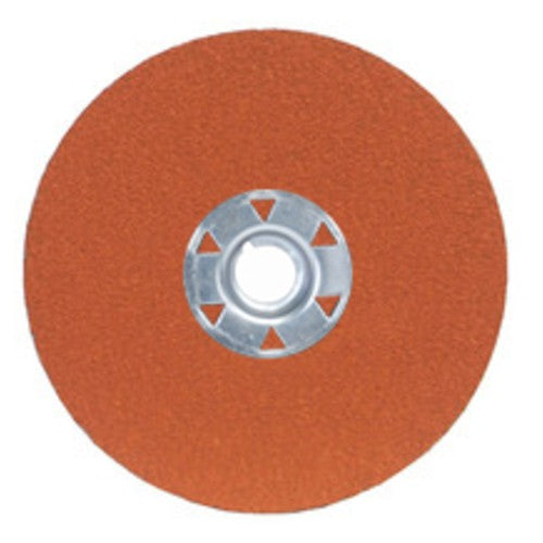 ‎5″ × 1/4″ × 5/8″-11 SG Blaze F980 Fiber Disc 24 Grit Ceramic Alumina - Industrial Tool & Supply