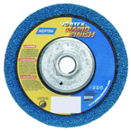 4-1/2 x 5/8-11" - Medium Grit - Aluminum Oxide - Bear-Tex Unified Non-Woven Wheel - Industrial Tool & Supply