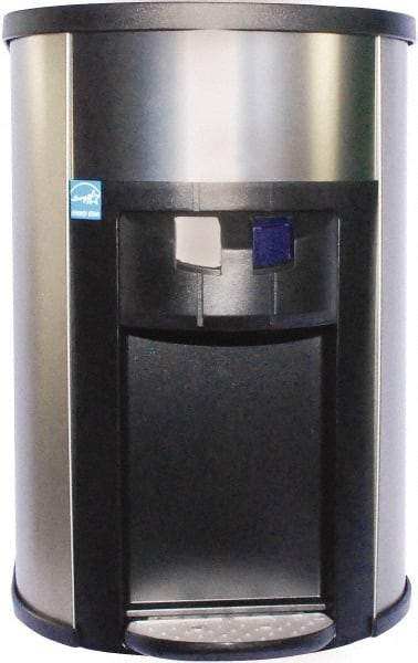 Aquaverve - 1.4 Amp, 1,500 mL Capacity, Bottleless Water Cooler Dispenser with Filtration - 39 to 50°F Cold Water Temp - Industrial Tool & Supply