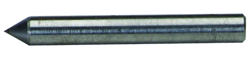 3/8 x 2'' Shank - #BCRD - Concave Radii Diamond Nib - Industrial Tool & Supply