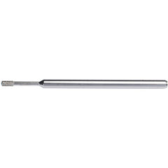 0.075″ × 0.157″ × 0.5″ Electroplated Diamond Mounted Point 150 Grit - Industrial Tool & Supply