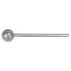 1/8″ - Electroplated Diamond Contour Tool-100 Grit - Industrial Tool & Supply